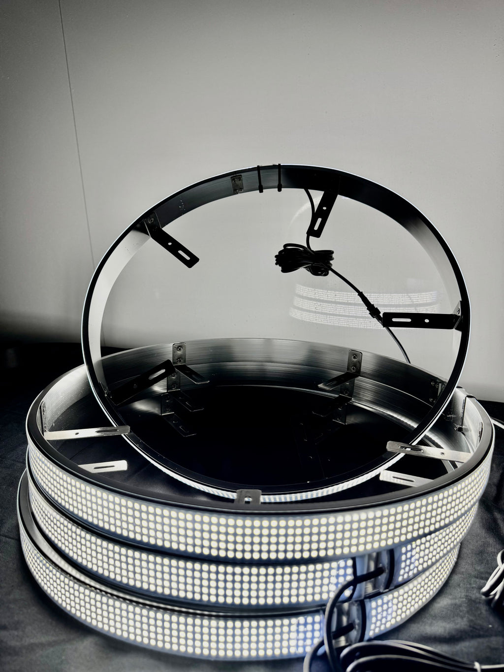 5 Row Pure White Wheel Lights