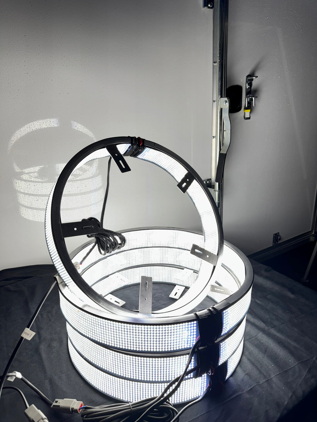 20 Row Pure White Wheel Lights