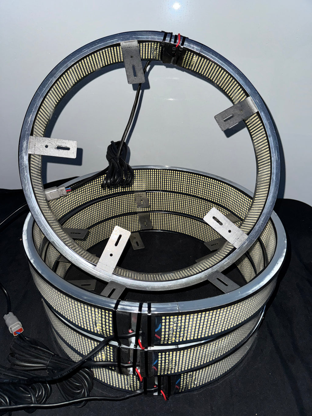 20 Row Pure White Wheel Lights